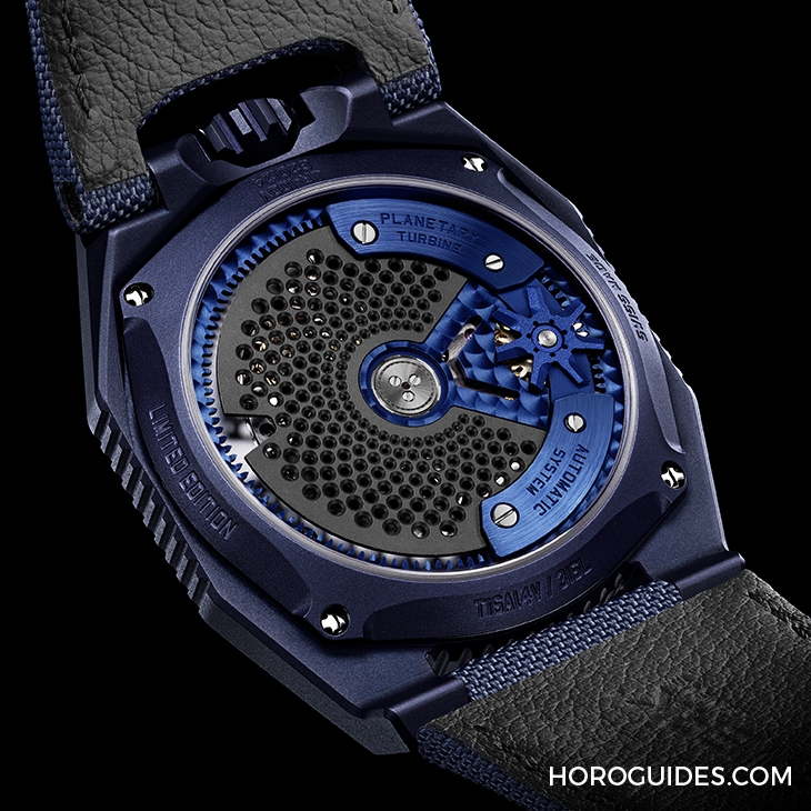 URWERK - SATELLITE - UR-100V BLUE - 藍色星球之夢｜URWERK UR-100V Blue Planet限量腕錶