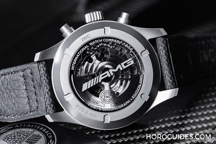 IWC - PILOT - IW377903 - 賽車同款材質！IWC飛行員計時腕錶「AMG」特別版