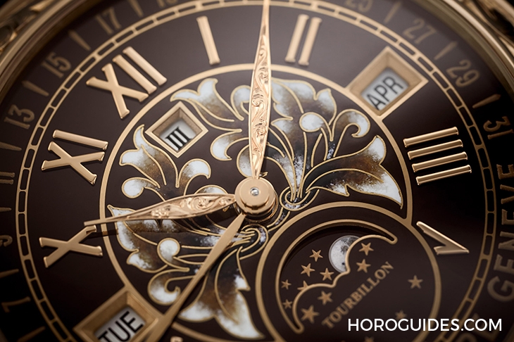 PATEK PHILIPPE - GRAND COMPLICATIONS - 6002R-001 - 百達翡麗6002R Sky Moon Tourbillon新款深棕面,再現頂級複雜功能
