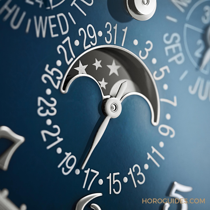 PATEK PHILIPPE - GRAND COMPLICATIONS - 5374G-001 - 視聽都是極致饗宴!百達翡麗5374G三問萬年曆,「教堂鐘聲」配藍色大明火琺瑯錶面