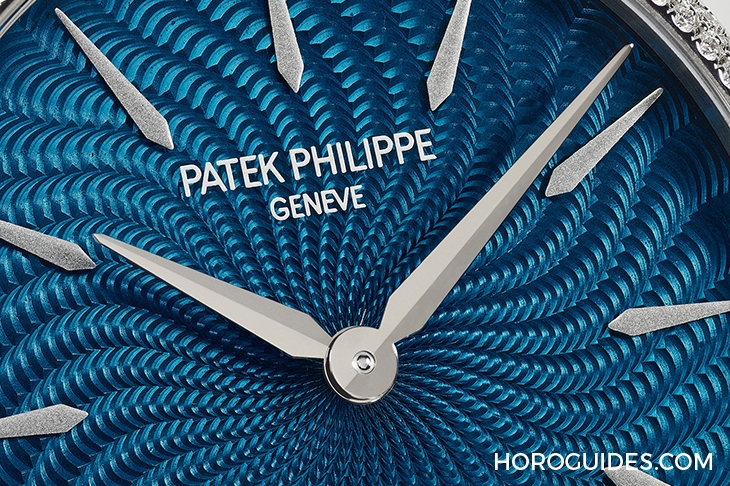 PATEK PHILIPPE - GRAND COMPLICATIONS - 7040/250G-001 - 百達翡麗7040三問腕錶，結合機刻雕花與琺瑯二大工藝