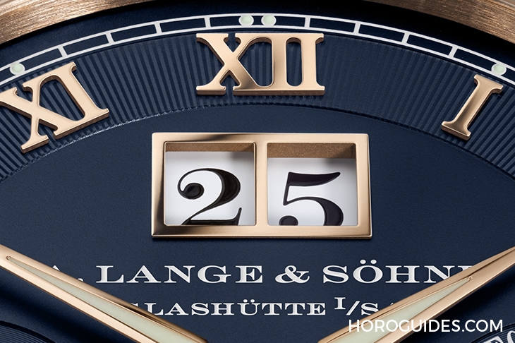 A. LANGE & SÖHNE - SAXONIA - 310.028 - 朗格Langematik Perpetual 20週年藍面限量版，標誌性大日期萬年曆新款亮相