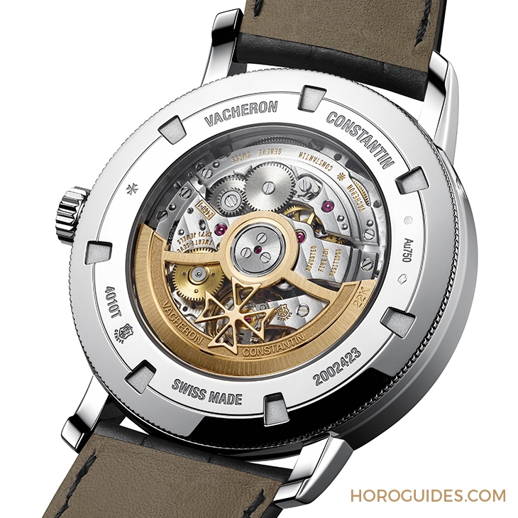 VACHERON CONSTANTIN - TRADITIONNELLE - 4010T/000G-B740 - 白金材質、天鵝絨質感灰面，江詩丹頓Traditionnelle全日曆腕錶新色亮相