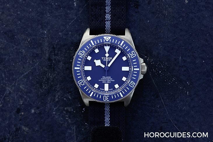 TUDOR - PELAGOS - M25707B/25-0001 - 帝舵表藍面新款Pelagos FXD,法國海軍特種部隊專業認證