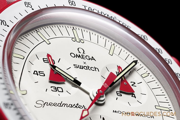 SWATCH - 跟著MoonSwatch登月了!Swatch玩轉OMEGA Moonwatch登月錶,經典元素都沒少
