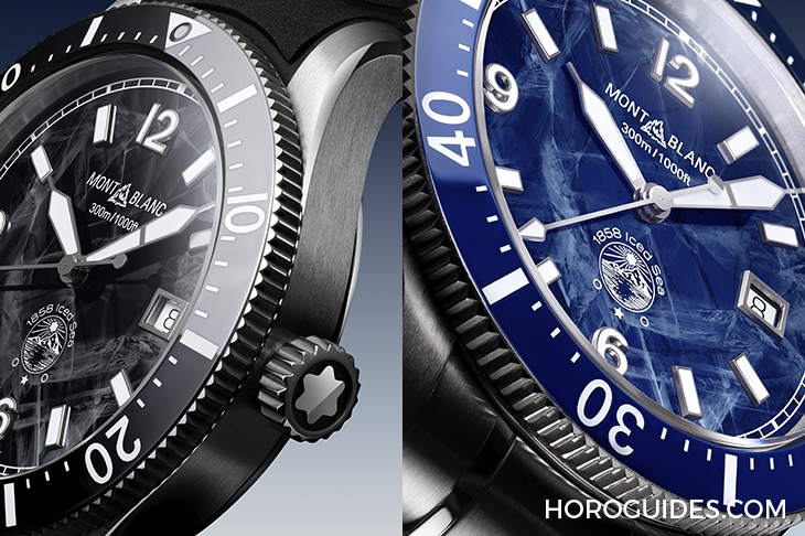 MONTBLANC - 1858 - 129369 - 千年冰川 蔓延錶上|MONTBLANC 1858 Iced Sea Automatic Date