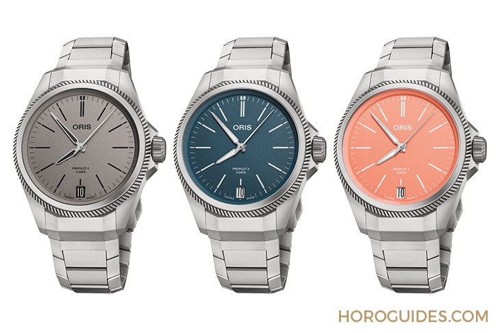 ORIS - PROPILOT - 01 400 7778 7155-07 7 20 01TLC - 新鮮的飛行科技感｜ORIS  ProPilot x Calibre 400五日鍊 鈦合金錶殼與鍊帶