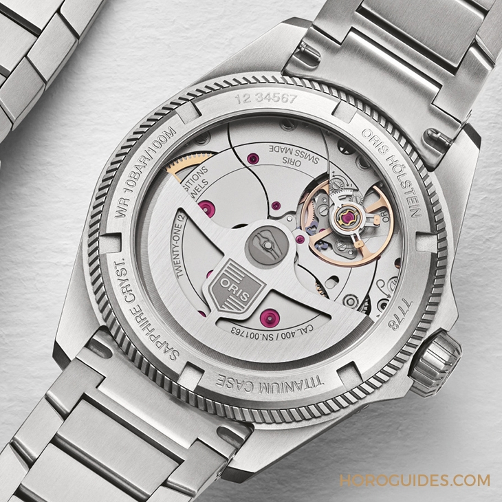 ORIS - PROPILOT - 01 400 7778 7155-07 7 20 01TLC - 新鮮的飛行科技感｜ORIS  ProPilot x Calibre 400五日鍊 鈦合金錶殼與鍊帶