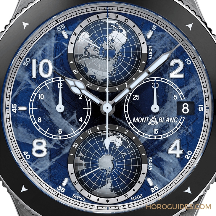 MONTBLANC - 1858 - 129624 - 挑戰極限巔峰!萬寶龍發表1858系列Geosphere世界時間限量零氧腕錶