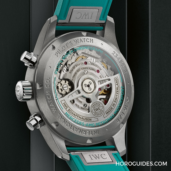 IWC - PILOT - IW388108 - IWC第一款F1車隊官方時計，Mercedes-AMG馬石油綠色亮眼上手