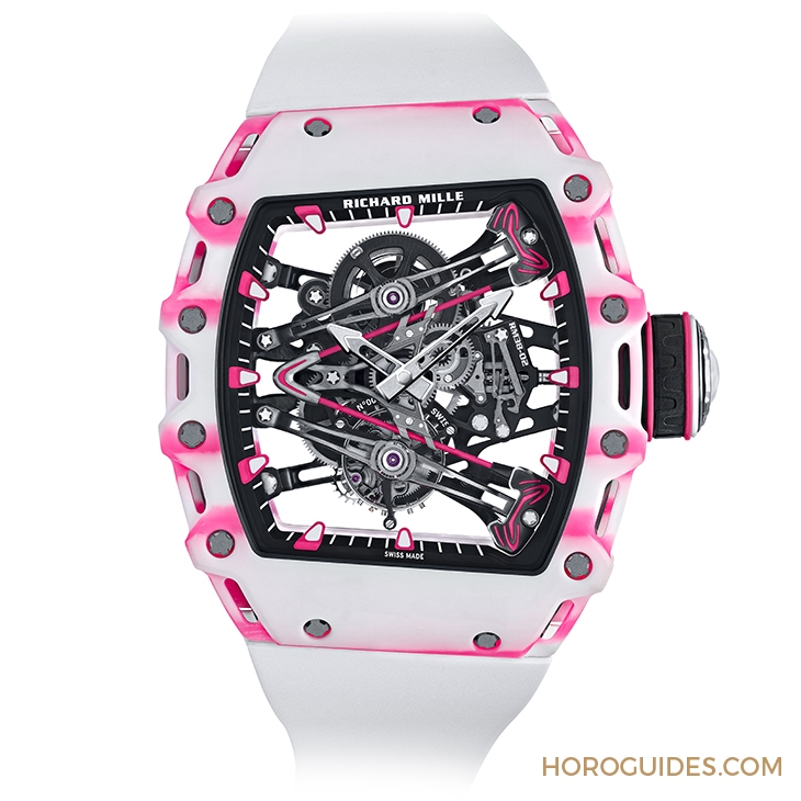 RICHARD MILLE - MASTERPIECES - RM 38-02 - 這樣一只粉紅色的Richard Mille腕錶|RM38-02 Bubba Watson陀飛輪