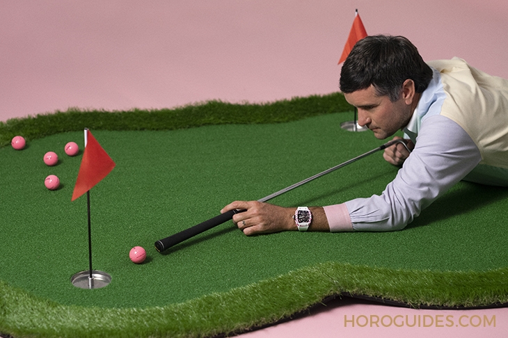 RICHARD MILLE - MASTERPIECES - RM 38-02 - 這樣一只粉紅色的Richard Mille腕錶|RM38-02 Bubba Watson陀飛輪