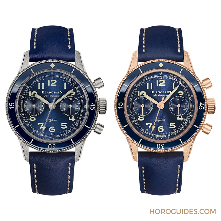 BLANCPAIN - Air Command - AC03-12B40-63B - 新規格36.2mm錶徑亮相，Blancpain Air Command腕錶更顯復古