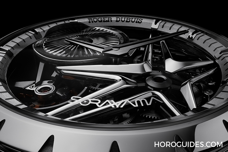 ROGER DUBUIS - EXCALIBUR - RDDBEX1013 - 這款自動盤轉起來很迷幻！Roger Dubuis攜手空山基推出Excalibur Sorayama Monobalancier腕錶
