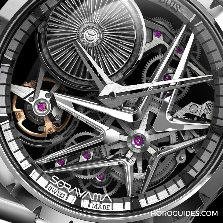 ROGER DUBUIS - EXCALIBUR - RDDBEX1013 - 這款自動盤轉起來很迷幻！Roger Dubuis攜手空山基推出Excalibur Sorayama Monobalancier腕錶