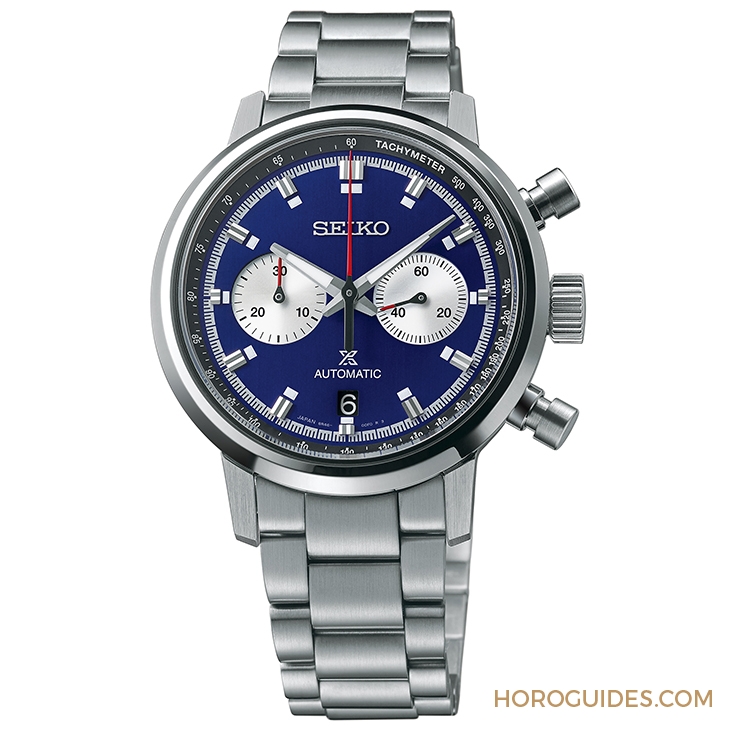 SEIKO - PROSPEX - SRQ043J1 - SEIKO Speedtimer計時碼錶 深藍面盤致敬精準歷史