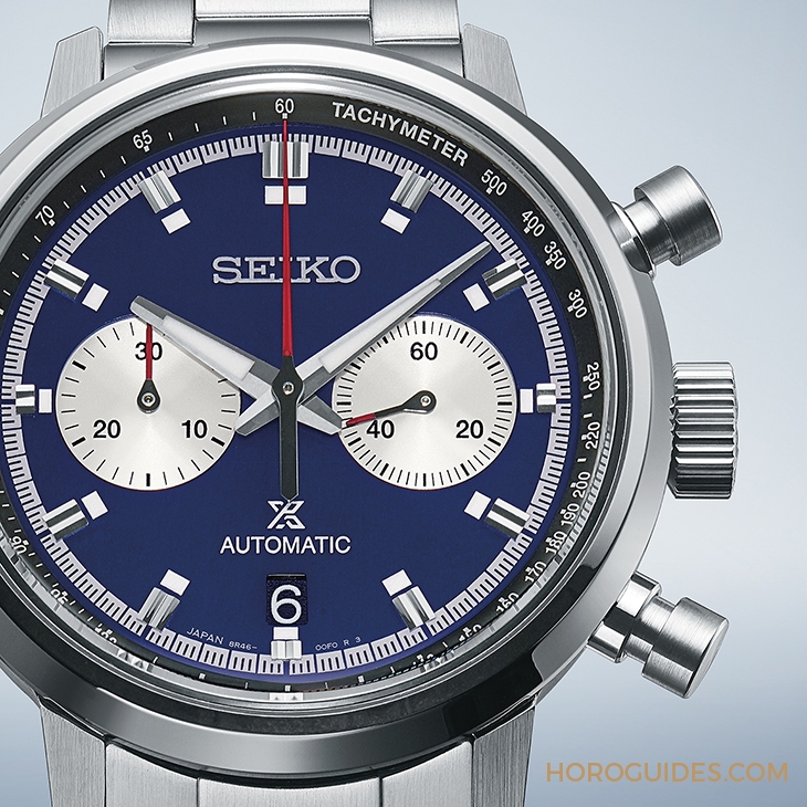SEIKO - PROSPEX - SRQ043J1 - SEIKO Speedtimer計時碼錶 深藍面盤致敬精準歷史