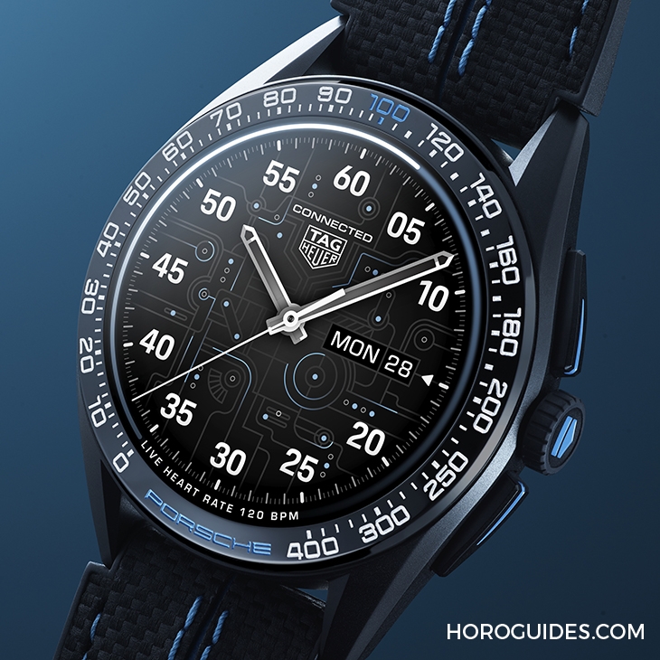 TAG HEUER - CONNECTED - SBR8A82.EB0264 - 可與保時捷車款連動！TAG Heuer Connected Calibre E4智能腕錶保時捷特別版