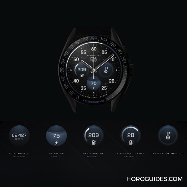 TAG HEUER - CONNECTED - SBR8A82.EB0264 - 可與保時捷車款連動！TAG Heuer Connected Calibre E4智能腕錶保時捷特別版