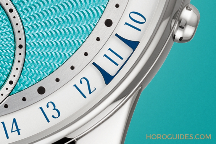 MORITZ GROSSMANN - BENU - MG-003406 - 獨立製錶Moritz Grossmann綠松石機刻面盤，感受裝飾之美的力道