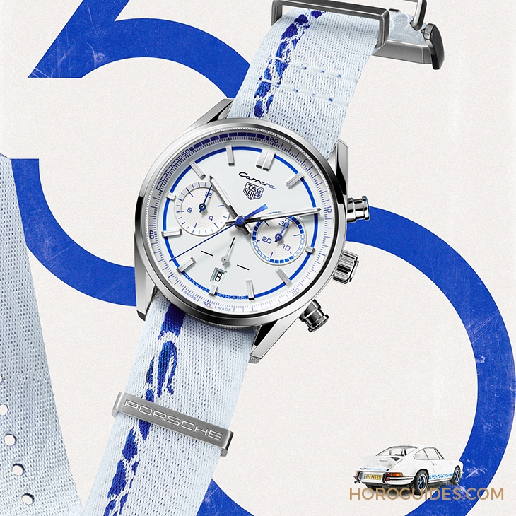 TAG HEUER - CARRERA - CBN2016.EB0275 - 賀最速德國量產車問世50年！TAG Heuer推出Porsche 911 Carrera RS 2.7限量腕錶傳神演繹