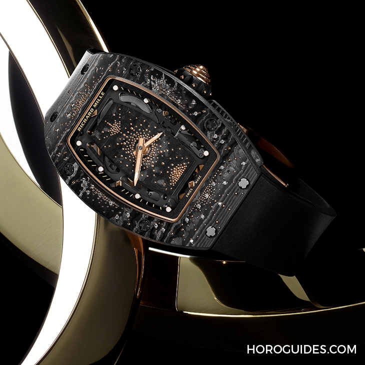 RICHARD MILLE - WOMEN - RM 07-01 - 碳纖維鑲嵌鑽石的明暗共生之美|RICHARD MILLE RM 07-01 INTERGALACTIC星系推出4款新作