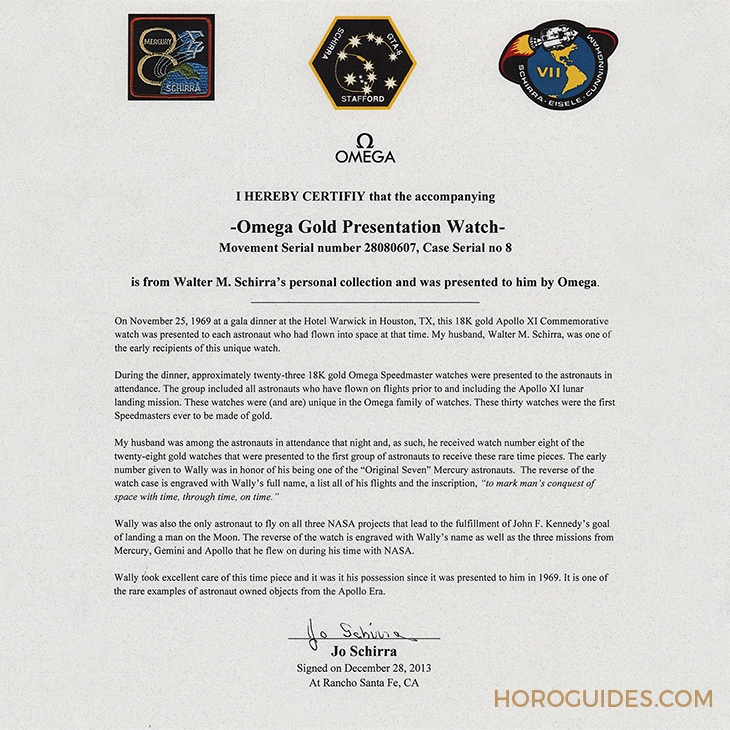 OMEGA - SPEEDMASTER - 310.60.42.50.99.001 - NASA航天員的OMEGA Speedmaster 拍賣成交價將近港幣1千5百萬