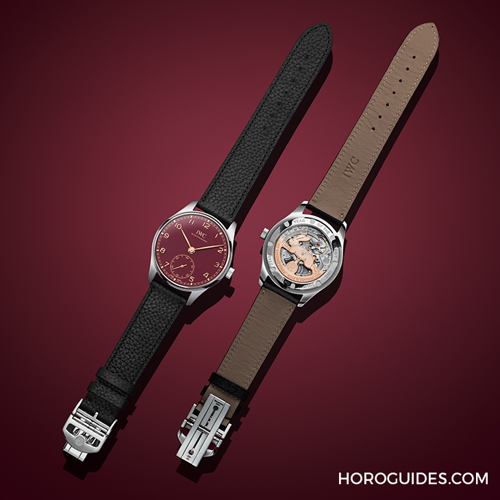 IWC - PORTUGIESER - IW358315 - 酒紅面盤、金兔自動盤，IWC推出癸卯賀歲錶：葡萄牙系列自動腕錶40「中國新年」特別版