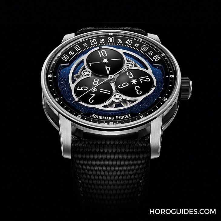 AUDEMARS PIGUET - CODE 11.59 - 15212NB.OO.A002KB.01 - 猶如一道優美謎題的古老顯時機制｜愛彼CODE 11.59系列星輪腕錶，再現「時間漫遊」功能