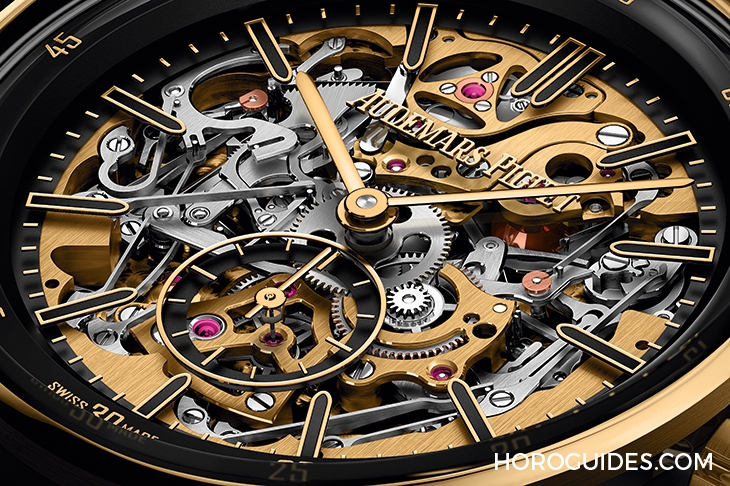 AUDEMARS PIGUET - CODE 11.59 - 26397NB.OO.D002KB.01 - 攻頂報時功能，愛彼讓它沒有秘密：Code 11.59大自鳴鐘樂超問錶，搭配鏤空錶盤
