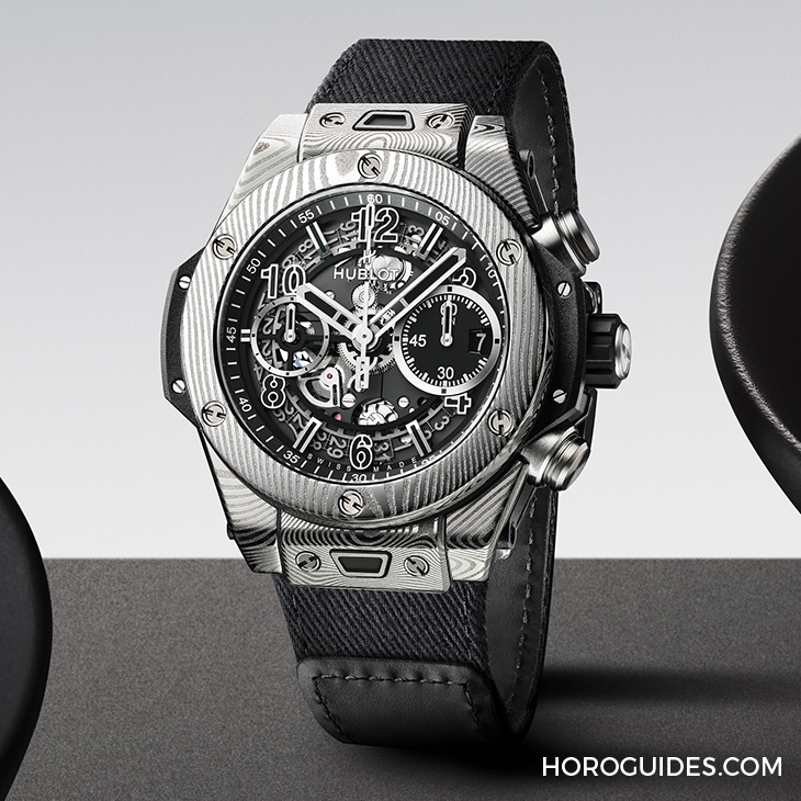 HUBLOT - BIG BANG - 441.DS.1170.NR.GAS22 - Hublot與星級主廚的美味關係，以大馬士革鋼打造Big Bang Unico星廚腕錶