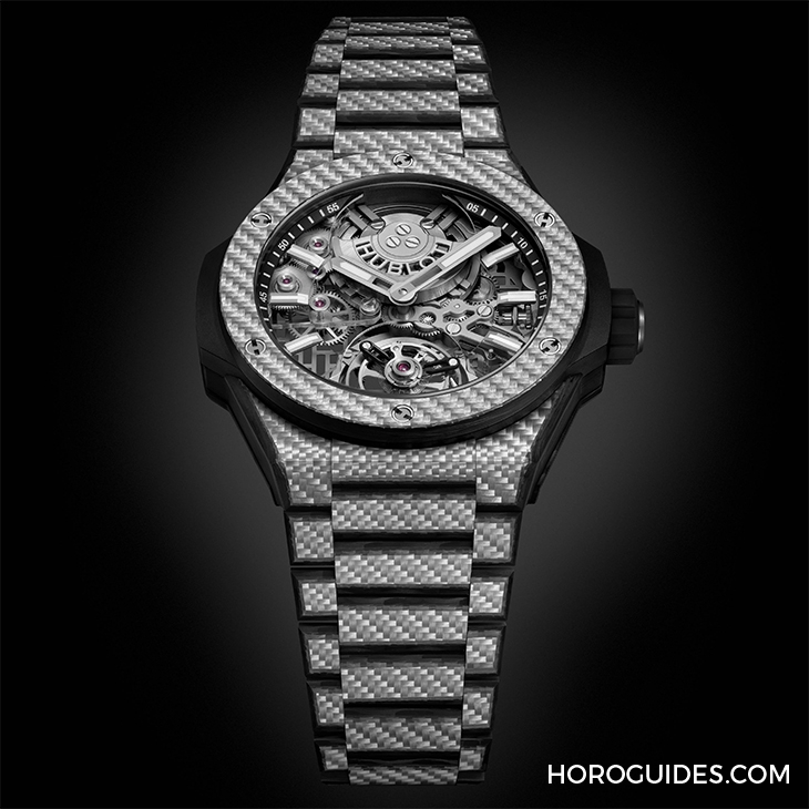 HUBLOT - BIG BANG - 455.YS.0170.YS - HUBLOT BIG BANG陀飛輪全碳纖維鍊帶腕錶 材質大師的輕量化傑作