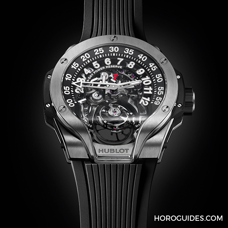 HUBLOT - BIG BANG - 913.NX.1170.RX - HUBLOT全新MP-13 雙軸陀飛輪雙逆跳腕錶 挑戰極限工藝