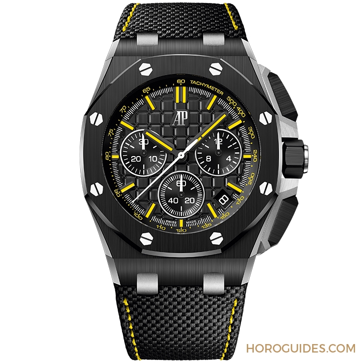 AUDEMARS PIGUET - ROYAL OAK OFFSHORE - 26420CE.OO.A005VE.01 - 愛彼AP Royal Oak Offshore 30週年黑色陶瓷計時碼錶：再現「魔鬼末日」限量版王者風範
