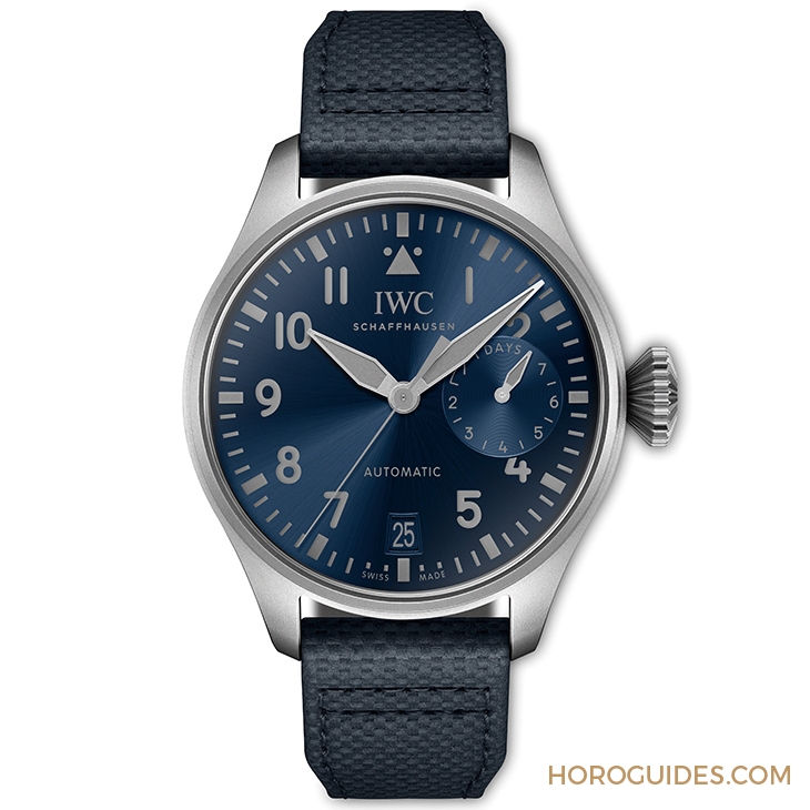 IWC - PILOT - IW501019 - 藍面鈦金屬錶殼!IWC推出大型飛行員腕錶Racing Works特別版