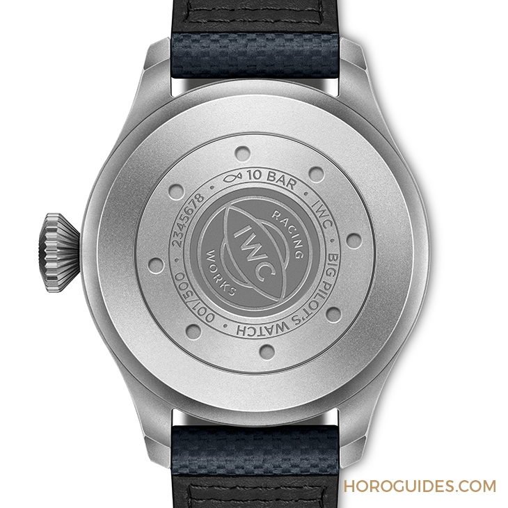 IWC - PILOT - IW501019 - 藍面鈦金屬錶殼!IWC推出大型飛行員腕錶Racing Works特別版