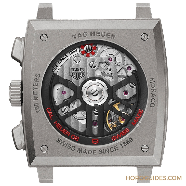 TAG HEUER - MONACO - CBL2184.FT6236 - TAG Heuer Monaco摩納哥系列計時碼錶首見鏤空錶盤設計