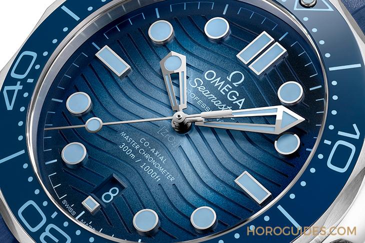OMEGA - SEAMASTER - 215.30.46.21.03.002 - OMEGA海馬系列75週年，夏日藍面11員全新報到！色調深淺絕妙對應防水深度