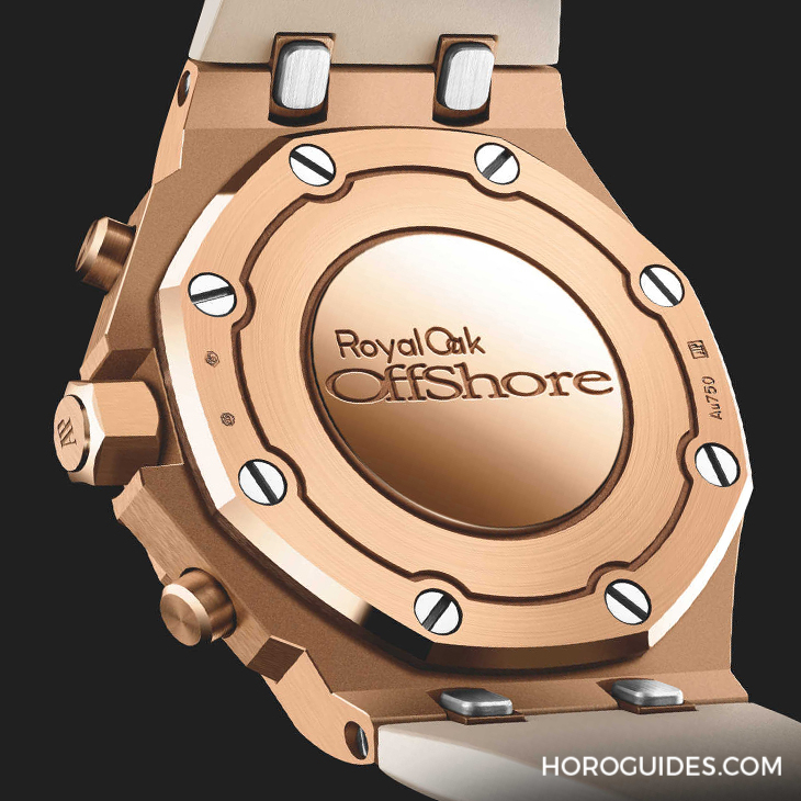 AUDEMARS PIGUET - ROYAL OAK OFFSHORE - 26236BA.YY.D346CA.01 - 寶石圈與彩色面盤的華麗方程式|AP皇家橡樹離岸型37毫米自動上鍊計時碼錶