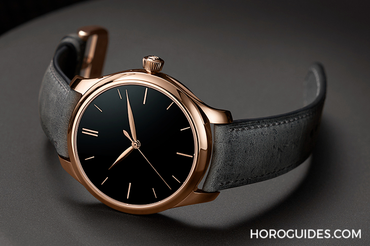 H. MOSER & CIE - ENDEAVOUR - 1804-0403 - 奪目紅金與世上最黑材質Vantablack的極致對比|亨利慕時勇創者系列Vantablack®概念錶新作
