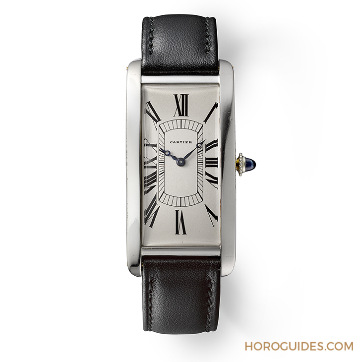 CARTIER - 復刻典藏,Cartier Les Rééditions系列腕錶推出第三款珍藏之作:Tank Cintrée鉑金腕錶