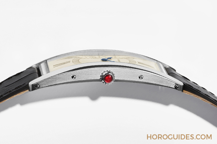 CARTIER - TANK - WGTA0193 - 復刻典藏,Cartier Les Rééditions系列腕錶推出第三款珍藏之作:Tank Cintrée鉑金腕錶