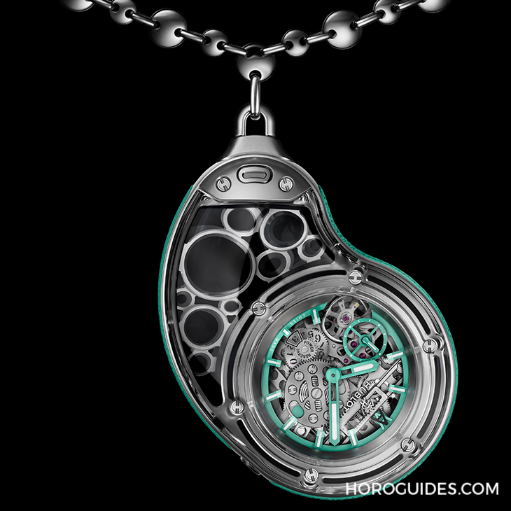 HUBLOT - MP - 916.NX.5202.NK - 一錶三用!HUBLOT Daniel Arsham懷錶搭載Meca-10機芯限量現身