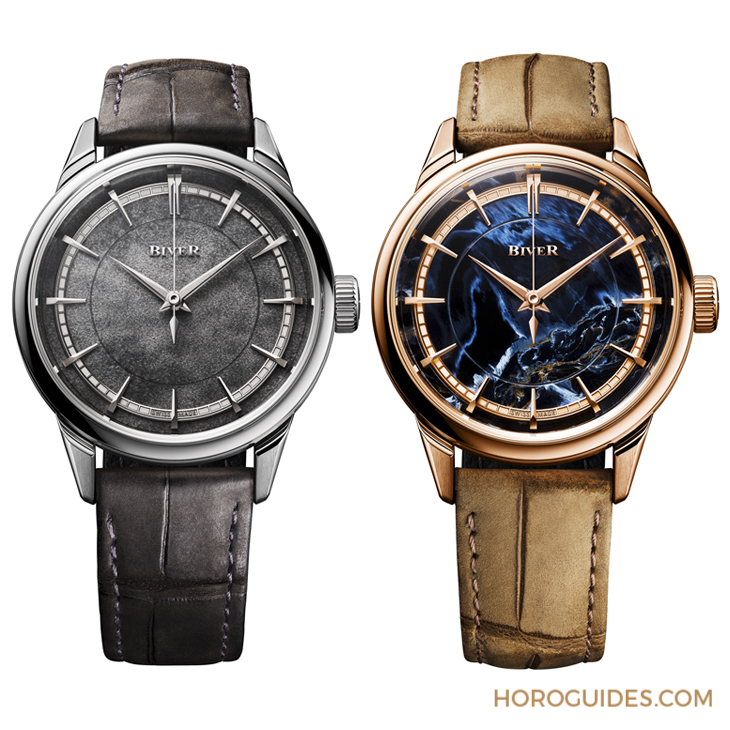 BIVER - AUTOMATIQUE - Automatique Rose Gold - Biver全新Automatique三針腕錶:高端市場再添收藏級別工藝之作