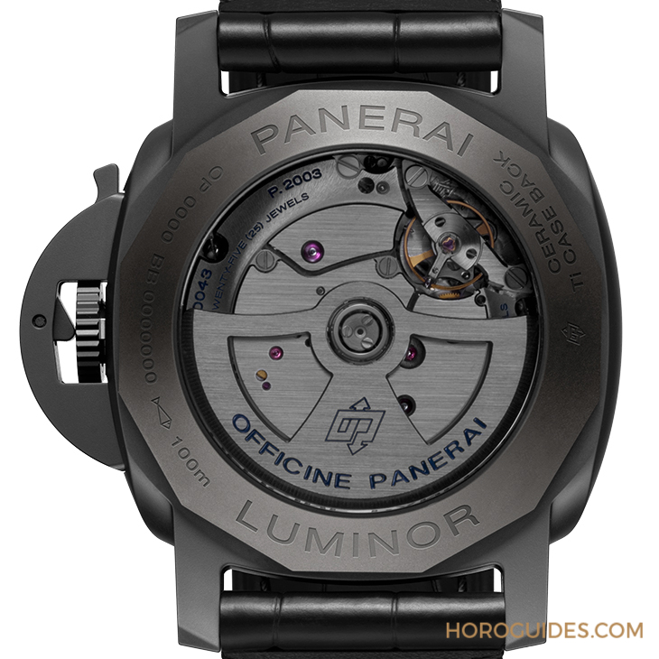 PANERAI - LUMINOR - PAM01483 - PANERAI綠面黑陶瓷十日鍊新作| Luminor Dieci Giorni GMT PAM01483