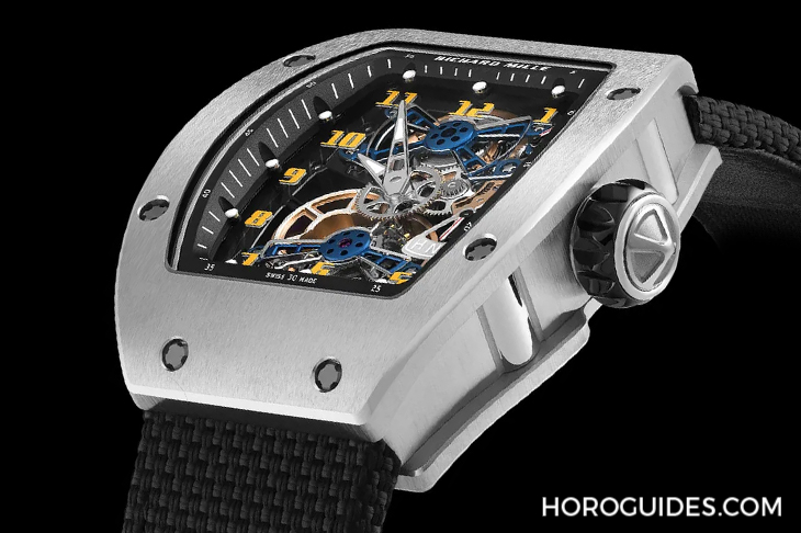 RICHARD MILLE - MEN - RM 17-02 - RICHARD MILLE推出新款RM 17-02手動上鍊陀飛輪腕錶,以鈦合金再現經典風貌