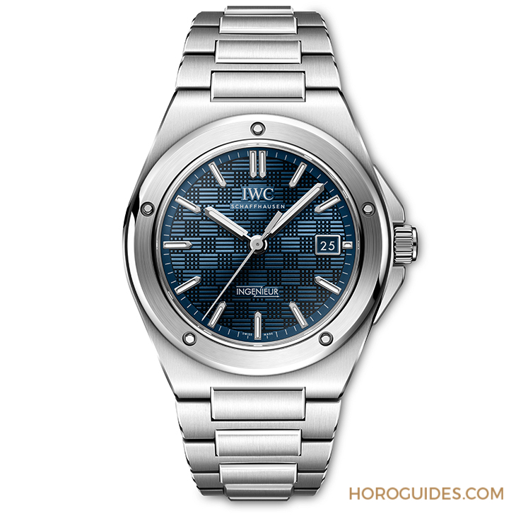 IWC - INGENIEUR - IW328907 - IWC Ingenieur 藍面新作登場，再現奢華運動錶經典風範