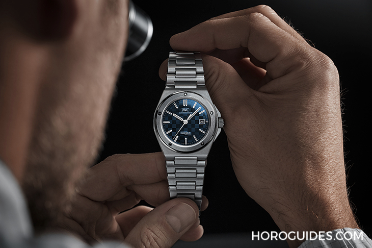 IWC - INGENIEUR - IW328907 - IWC Ingenieur 藍面新作登場,再現奢華運動錶經典風範