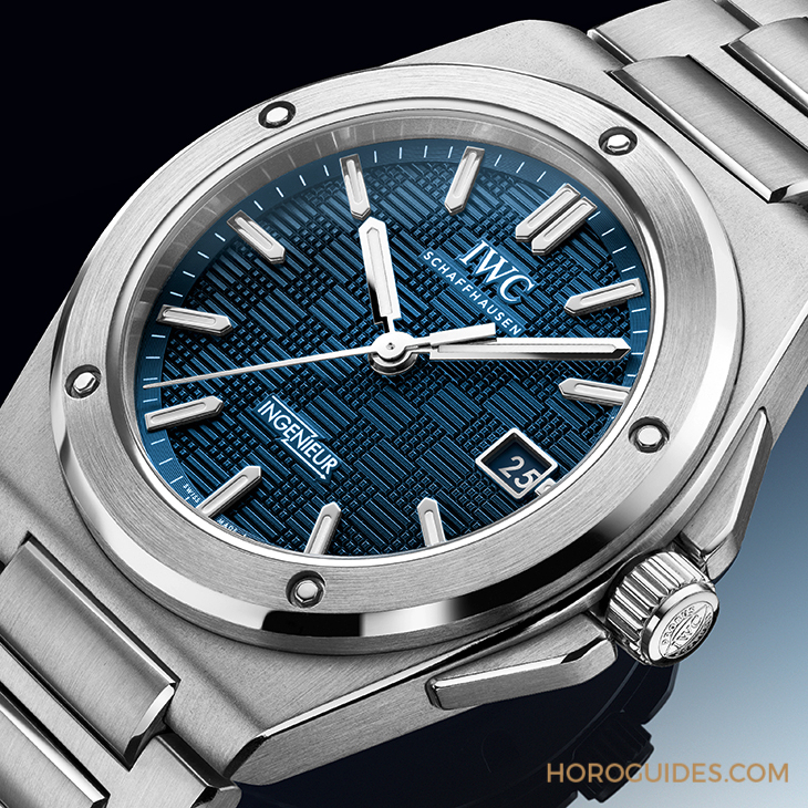 IWC - INGENIEUR - IW328907 - IWC Ingenieur 藍面新作登場，再現奢華運動錶經典風範