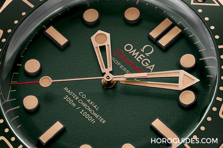 OMEGA - SEAMASTER - 210.90.42.20.10.001 - 綠金復古新作登場！OMEGA再推無日期Seamaster Diver 300M海馬300米腕錶